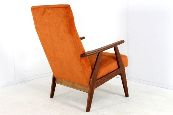 Image 1 of Vintage fauteuil 'Waalre' nieuw gestoffeerd
