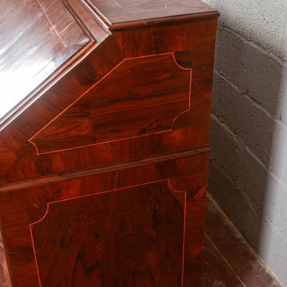 Early 19th Century Secretaire with Hidden Compartments – Desk, Wood, Klassiek (photo 22 of 26)