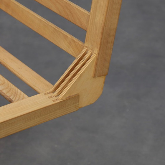 Rare Pair of Postmodern Constructivist Chairs, Netherlands, 1980s – Armchairs, Wood (photo 9 of 10)