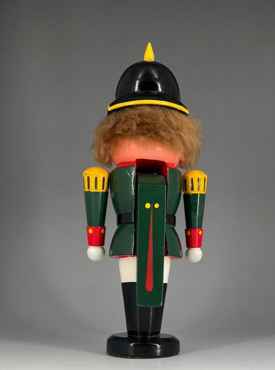 Image 1 of Schiaccianoci in legno vintage – 25 cm – Decorazione natalizia / Articolo da collezione / Stile retrò per le feste