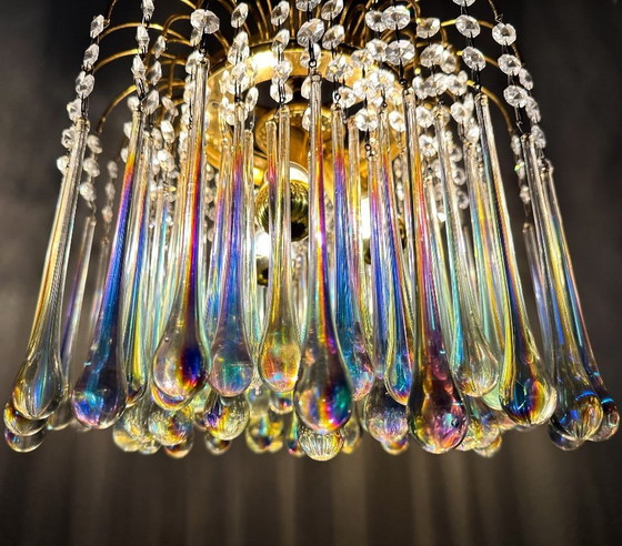Image 1 of Vintage Teardrop Chandelier