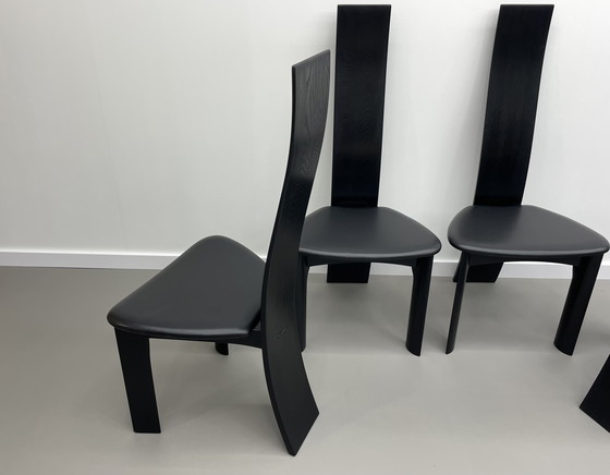 Image 1 of 4X Tranekaer Dänemark Esszimmerstühle