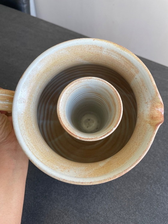 Image 1 of handbemalte Terrakotta-Keramik