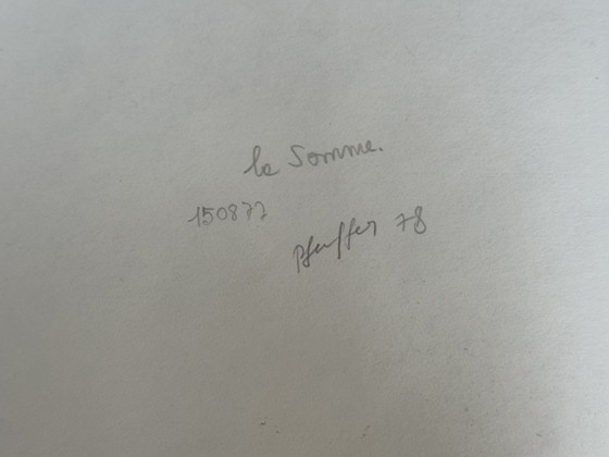 Image 1 of Eugène Eechaut (1928-2019) - «La Somme» 1977