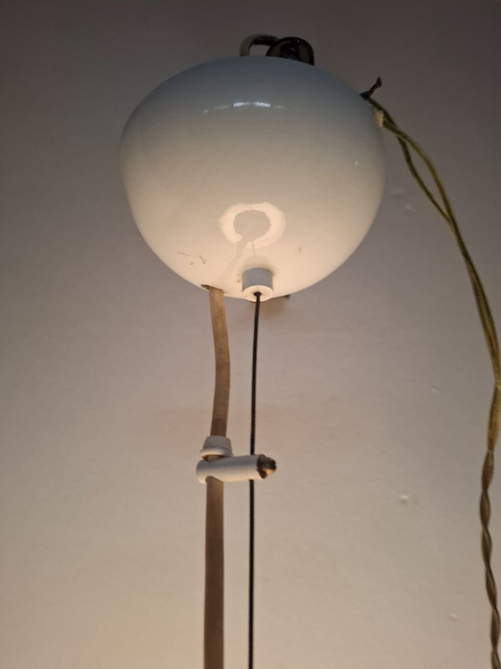Murano Glass Sphere Pendant Lamp, 1970s, Metal, Plastic, Multi Color (photo 10 of 13)