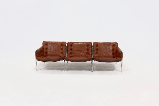 Vintage Martin Visser For 'T Spectrum Osaka 3 Seater Sofa 