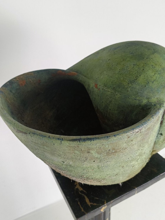 Image 1 of Hermosa cóclea de terracota antigua con gran pátina