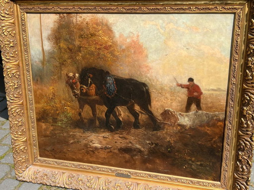 Large painting Henry Schouten – schilderijen tekeningen, Canvas (photo 2 of 5)