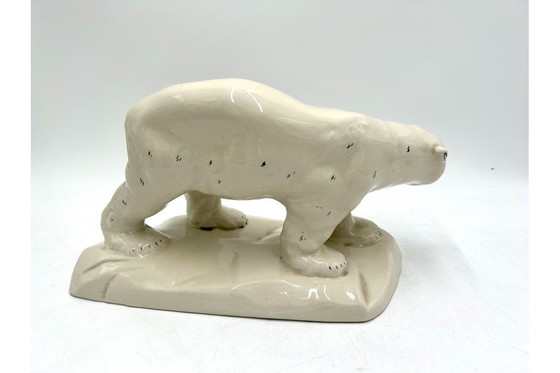 Image 1 of Grande figura di orso polare, Chodzież, Polonia, anni 1950-1960