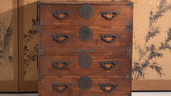 Commode de rangement antique - Période Meiji / Taishō (c. ) #41 – Metal (photo 3 of 40)