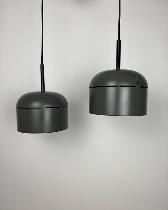 Image 1 of Staff Leuchten Arnold Berges Duo, lampada a sospensione vintage, era spaziale, metà secolo, design industriale, Germania, anni &