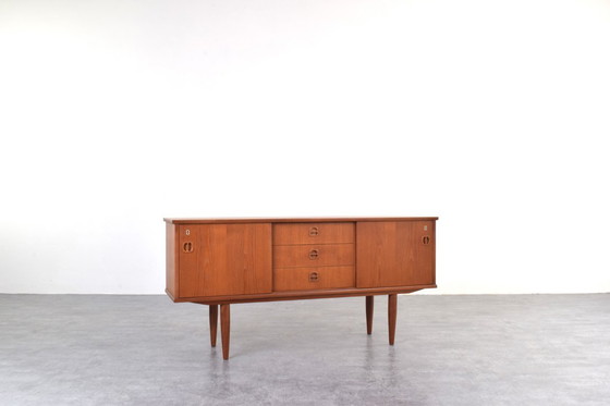 Image 1 of Mid-Century Danish Teak Sideboard, 1960s.