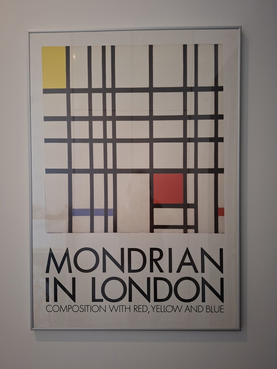 Image 1 of Sedia Rietveld rosso-blu