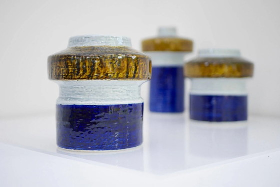 Image 1 of Vase Titus en poterie par Olle Alberius pour Rörstrand, Suède, années 1960