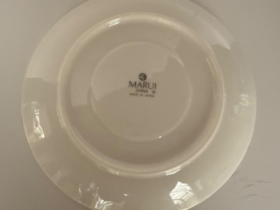 Image 1 of Service à thé Marui de 2 tasses en porcelaine