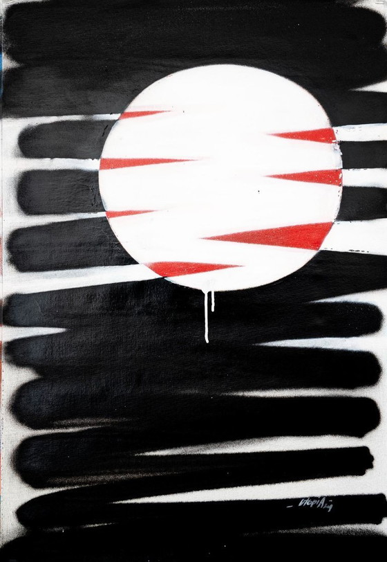 Image 1 of UTOPIA - Eclipse - Toile d'artiste