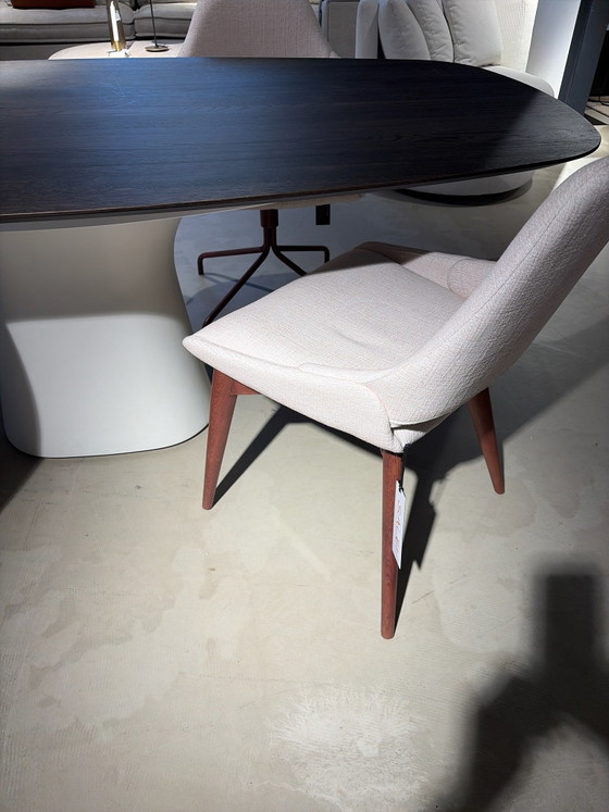 Mobitec Lotus set of 4 – Dining chairs, Metal, Wood (photo 3 of 9)