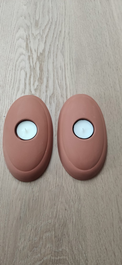 2 photophores / bols, Cor Unum - Kiki van Eijk