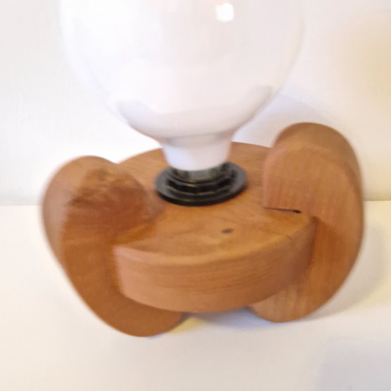 Image 1 of Vintage Lamp Danish Lamp 70s Pine