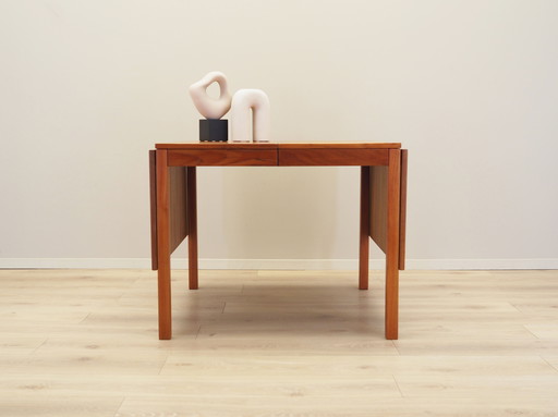 Table en teck, Design danois, 1970S, Production : Vejle Stole & Møbelfabrik