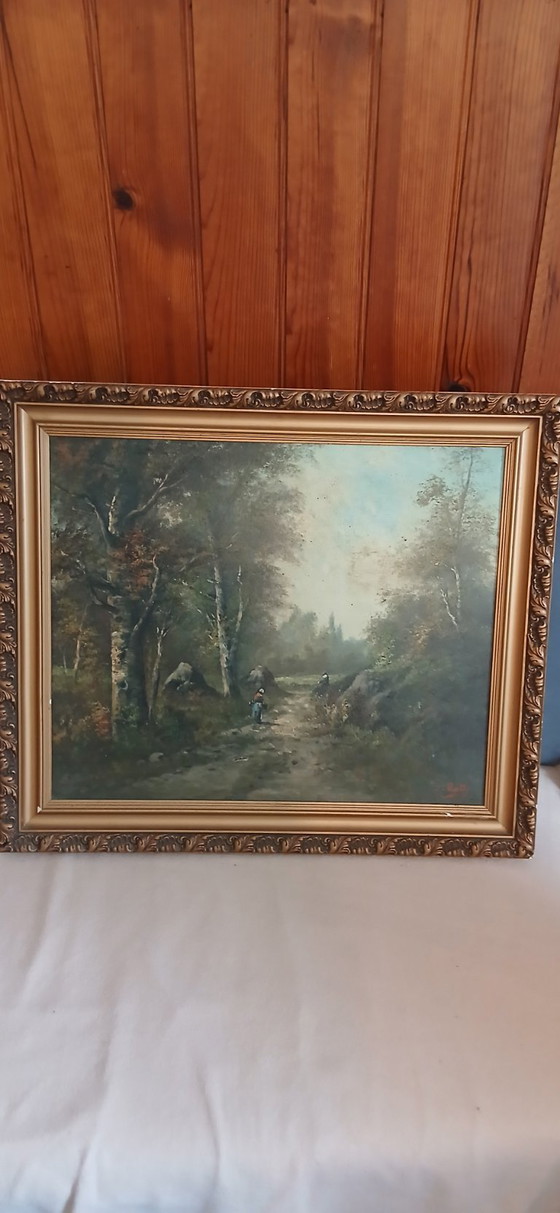 Image 1 of LARGE SIGNED PAINTING