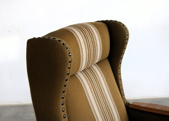 Image 1 of 2x Deense-Sessel im brutalistischen Stil