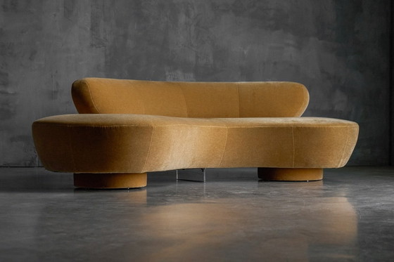 Image 1 of Serpentine Sofa by Vladimir Kagan for Directional, United States, 1980s