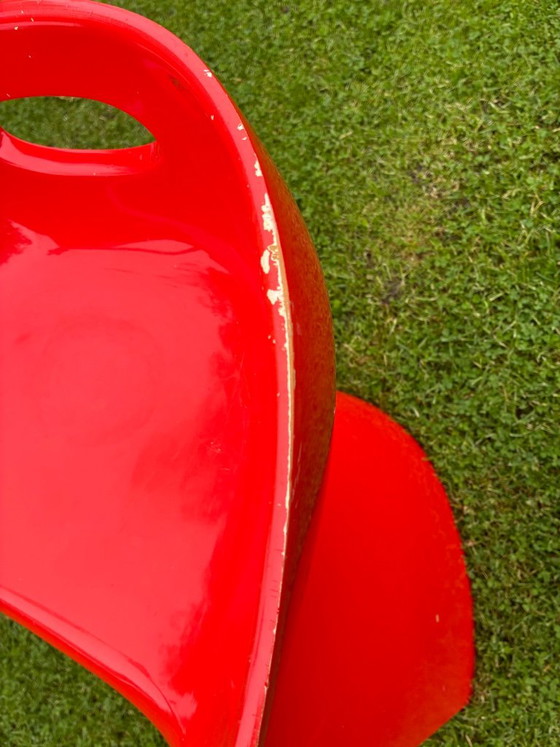 Sedia di design Winfried Staeb Form+Life collections, Sedie da camera, Plastica, Rosso (foto 6 di 14)