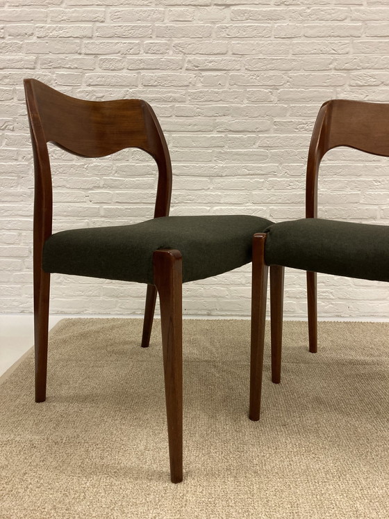 Image 1 of 4 sillas de comedor Moller