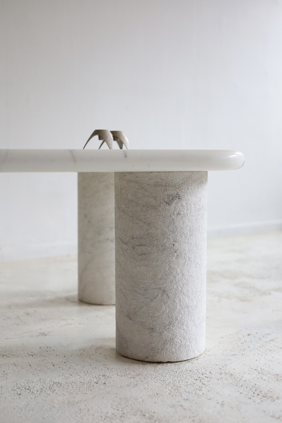 Image 1 of Organic marble coffee table