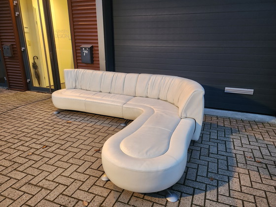 Image 1 of de Sede 1064 (lounge) sofa in Select 2413 snow by Hugo de Ruiter