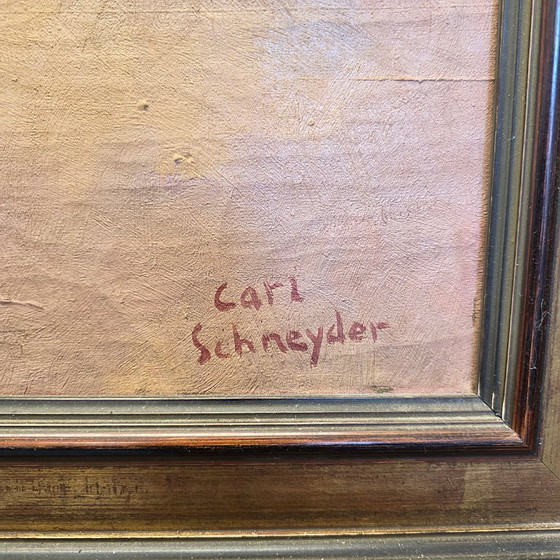 Image 1 of Post-Impressionist painting by Carl Schneyder