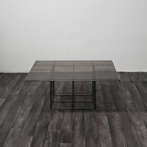 Image 1 of Steel Coffee Table Industrial Design Modernism 1970's