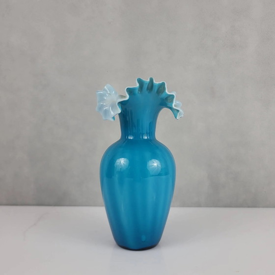 Jarrón de vidrio soplado – Jarrones, Crystal, Glass, Vintage (photo 4 of 8)