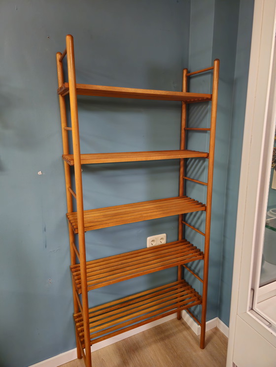 Image 1 of Libreria vintage Lutjens Stokkenkast Pensile da parete