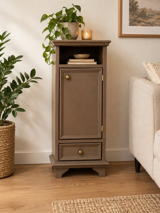 Armoire Vintage / Table de nuit – Style Campagne – Marron – nachtkastjes, Wood