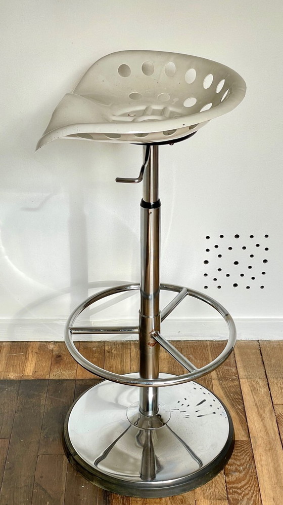 Image 1 of Mirima Vintage Hoge Telescopische Kruk