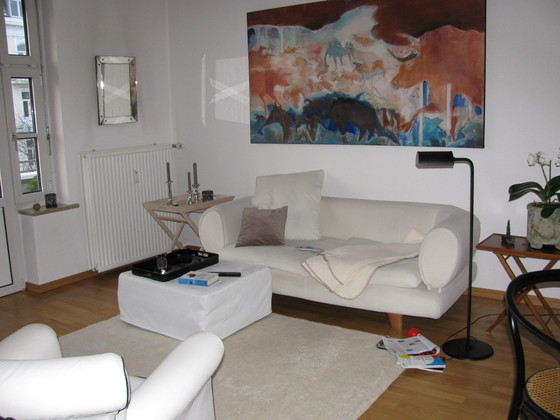 Image 1 of DEMA Sofa - Oblo, natur-weiß, abzieh+waschbar, ,LTH 174x80x68