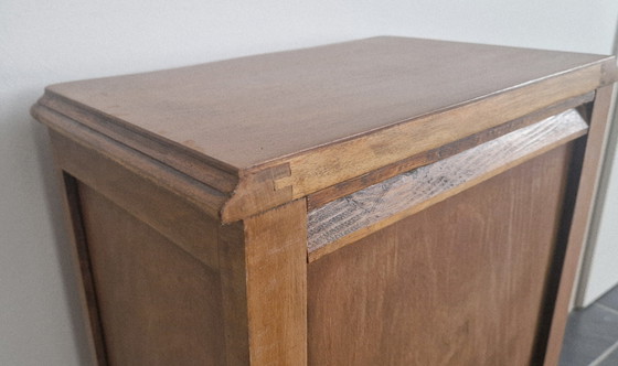 Image 1 of Chevet bibliothèque bois vintage style Louis XV