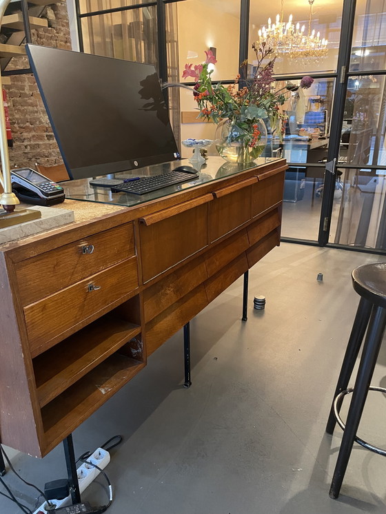 Image 1 of Vintage teak counter