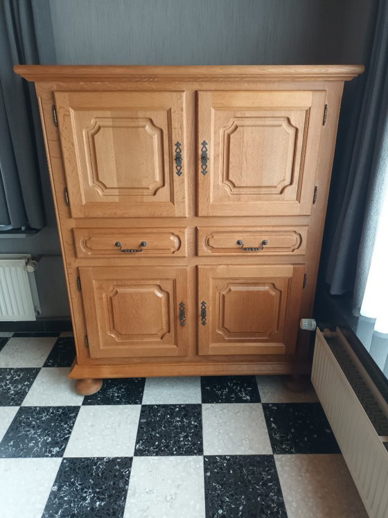 Image 1 of Rustieke eiken eetplaats
