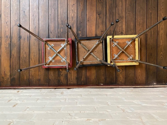 Image 1 of Set di 3 sgabelli vintage Brabantia