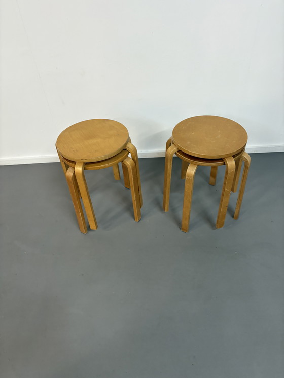 Image 1 of Juego de 4 furgonetas IKEA Plywood Frosta Krukken