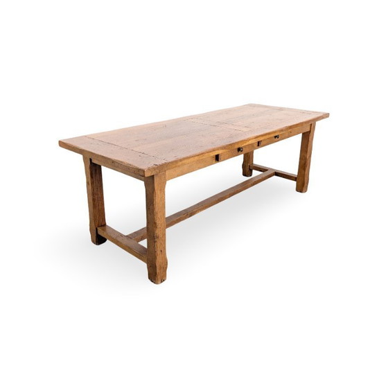 Image 1 of Französischer Esstisch 220cm Wirtstisch 1950 Antik Bauerntisch