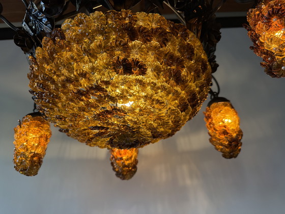 Image 1 of Kroonluchter Murano 1950/60