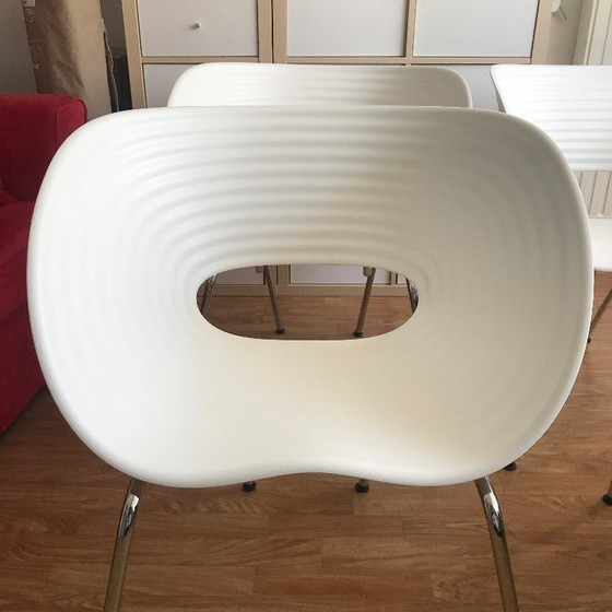 Image 1 of 4 Vitra Tom Vac chairs