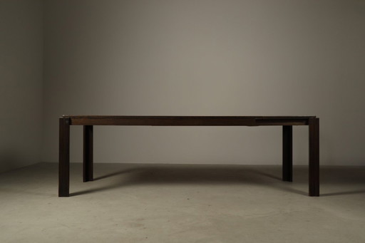Extendable Oak Dining Table by AZS Meubelen, Netherlands, 1970s