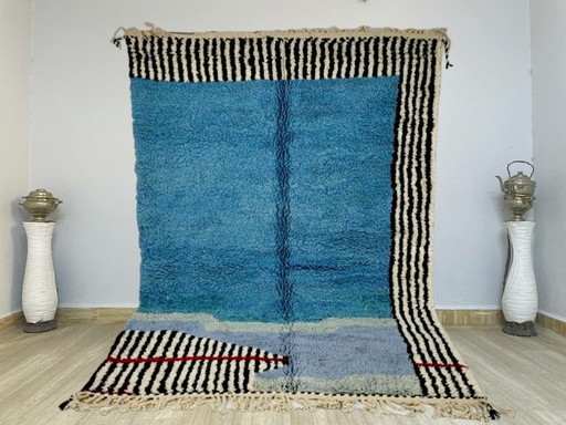 Tappeto berbero tradizionale in pura lana, tessuto a mano, 150/250 cm
