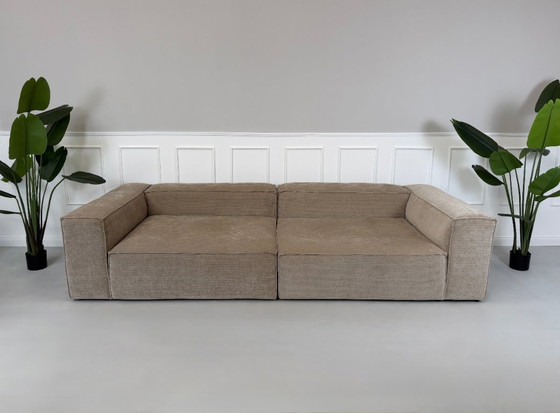 Image 1 of Bolia Cosima Sofa Beige Corduroy Fabric Couch Large Corner