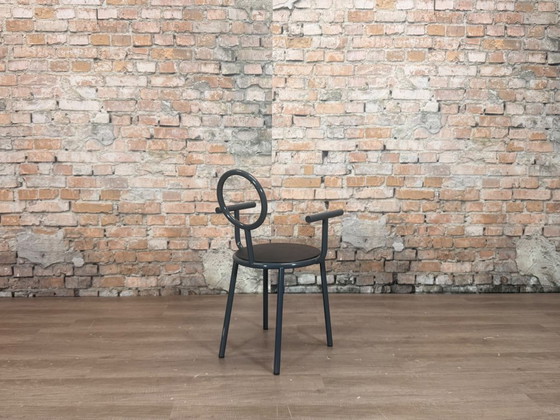 Elam Uno Stelline Chair – Anthracite | Alessandro Mendini – Chairs and lounge chairs, Metal, Plastic (photo 7 of 16)